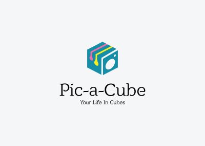 Pic-a-Cube Custom Logo Design