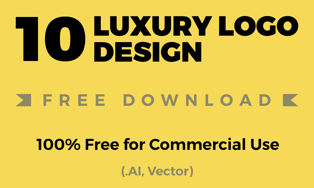 10 Free Luxury Logo Design Templates