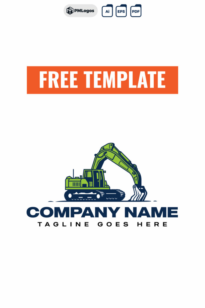 Free Download - Construction Vector Logo Design Template - PMLogos