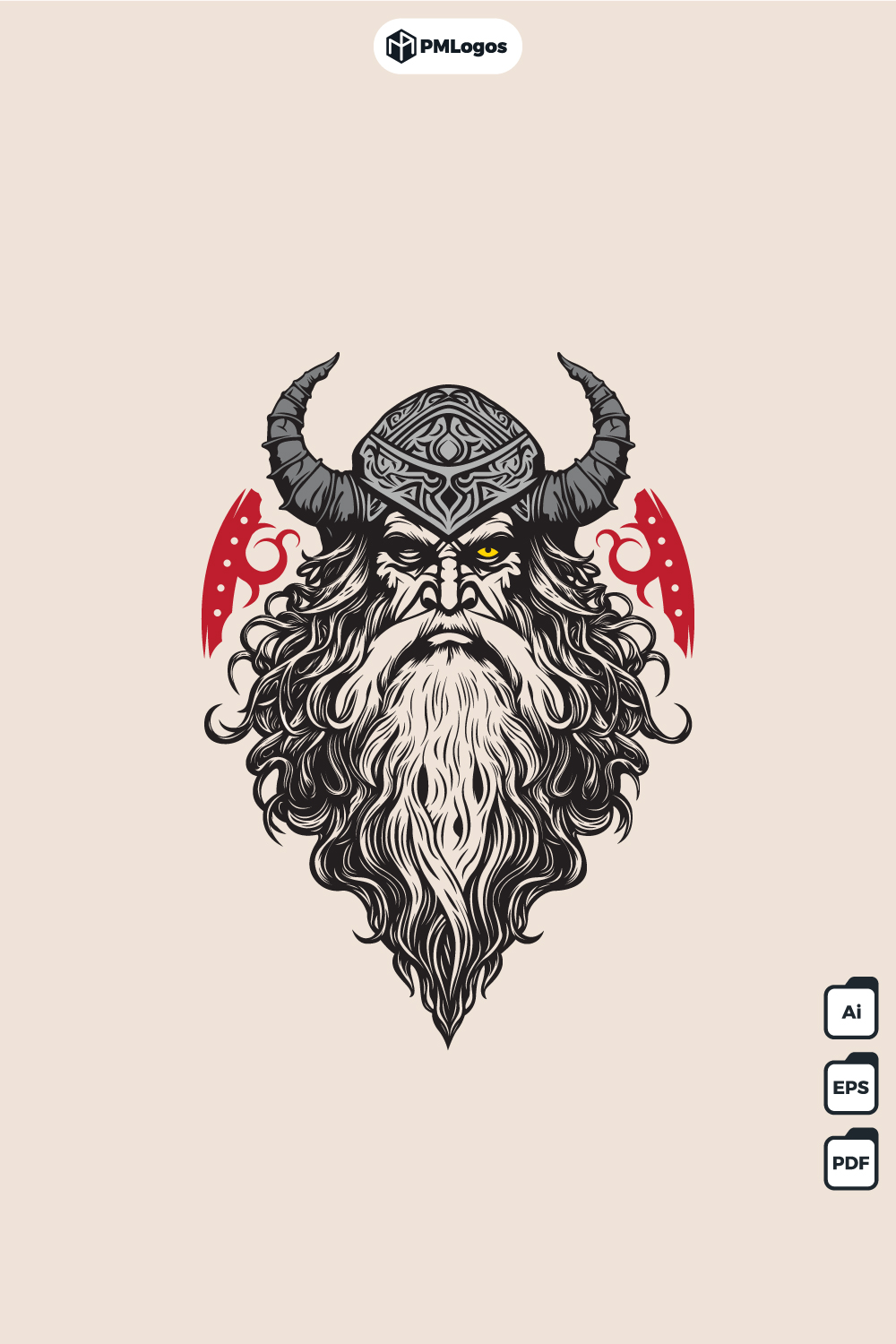 Odin Vector T-shirt Print Design - PMLogos