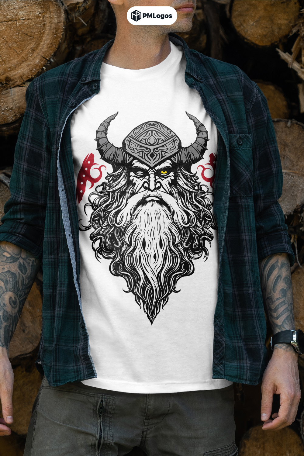 Odin Vector T-shirt Print Design - PMLogos